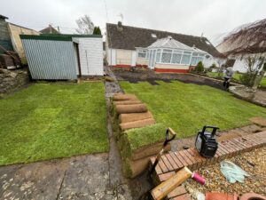 turf laying pontypridd