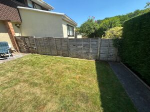 New Garden Fencing Erected in Pontypool