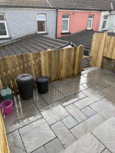 patio construction porth south wales