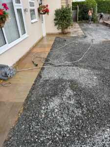 patio slabbing in pontypool