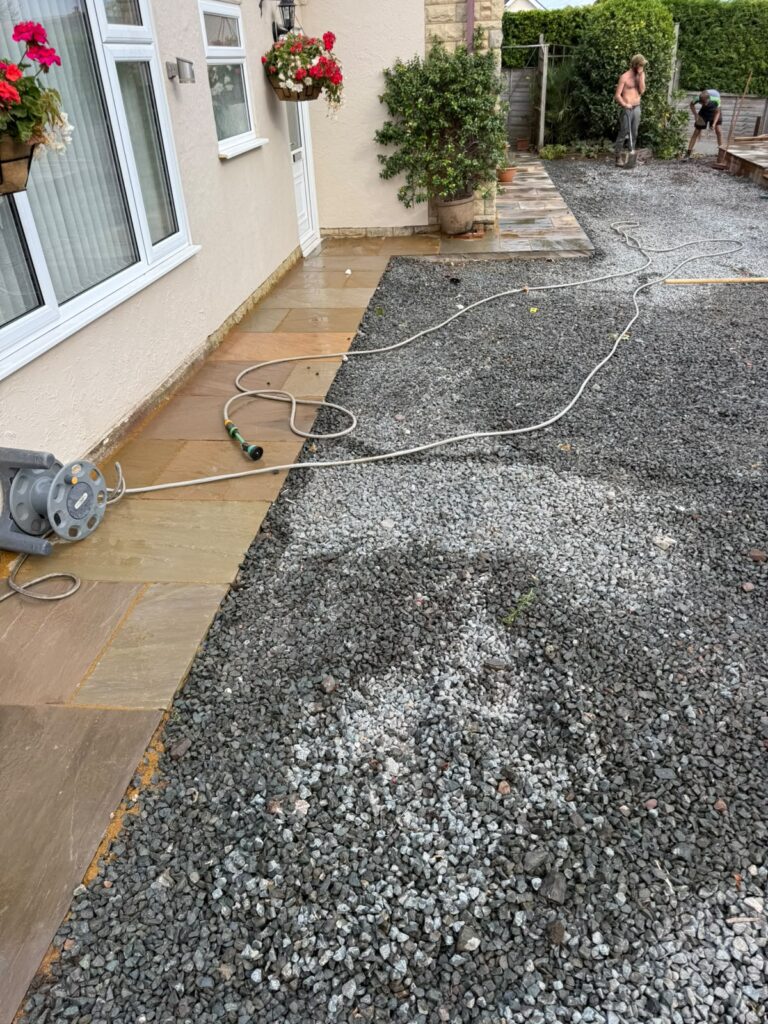 patio slabbing in pontypool